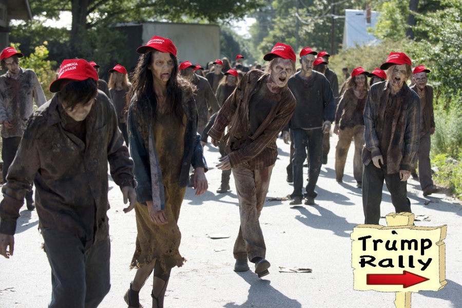 Image result for trump zombies